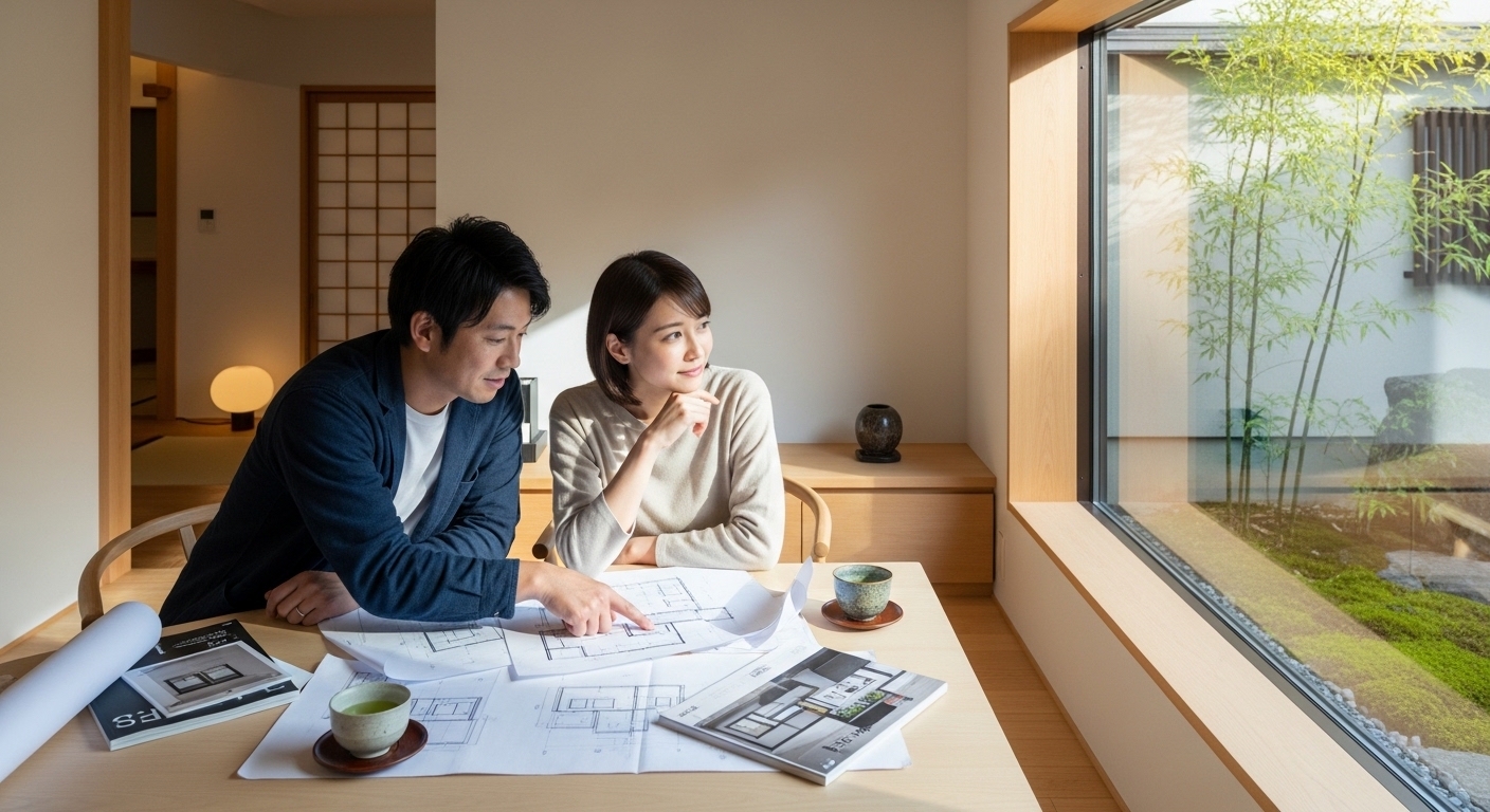 建築新築住宅で後悔しない窓配置と採光計画の考え方
