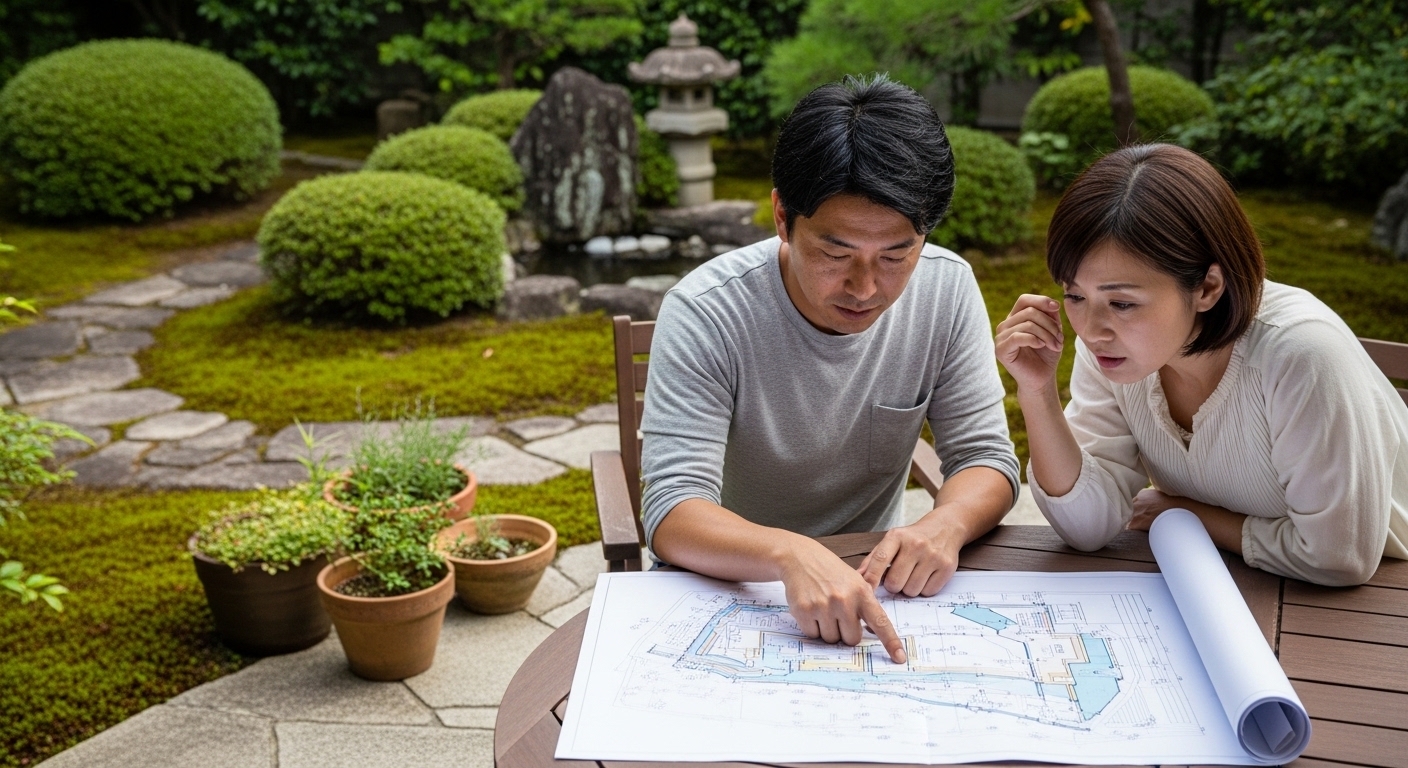 建築外構で雨水対策を考えた排水計画の重要性
