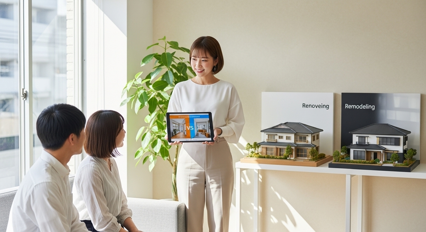 リフォームリノベーション違い　それぞれのメリット・デメリット