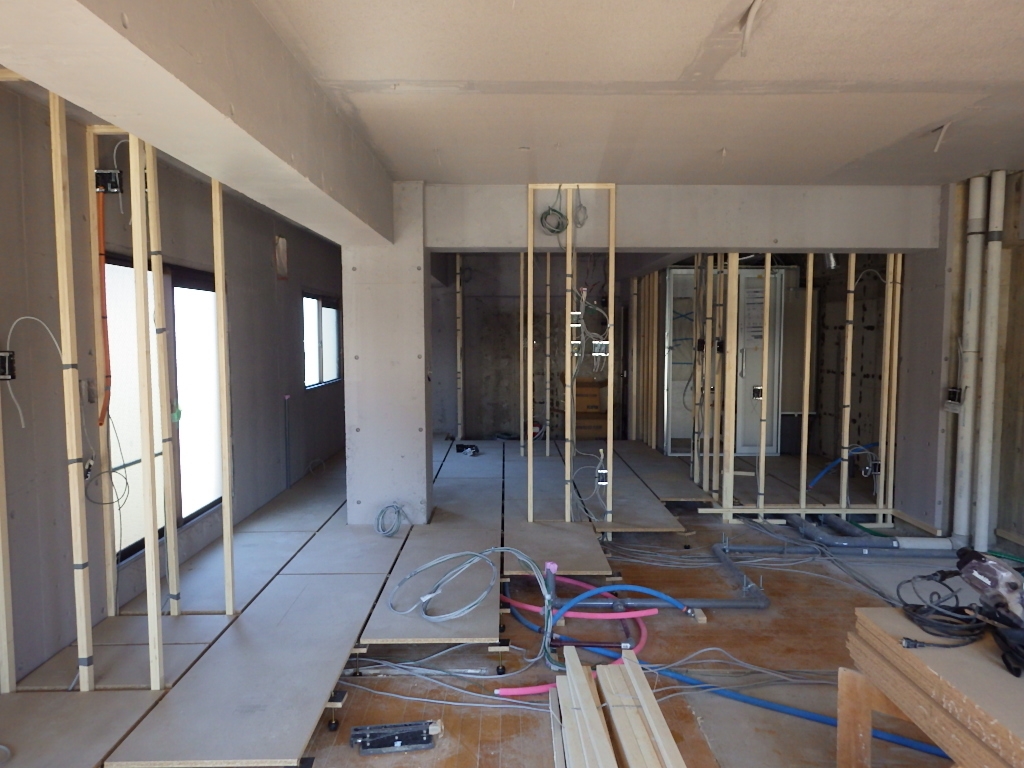 【東区】マンションリノベ　Ｓ様　工事進捗③