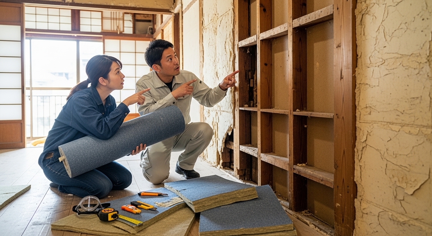 建築リノベーションで古い家の断熱不足を改善する方法