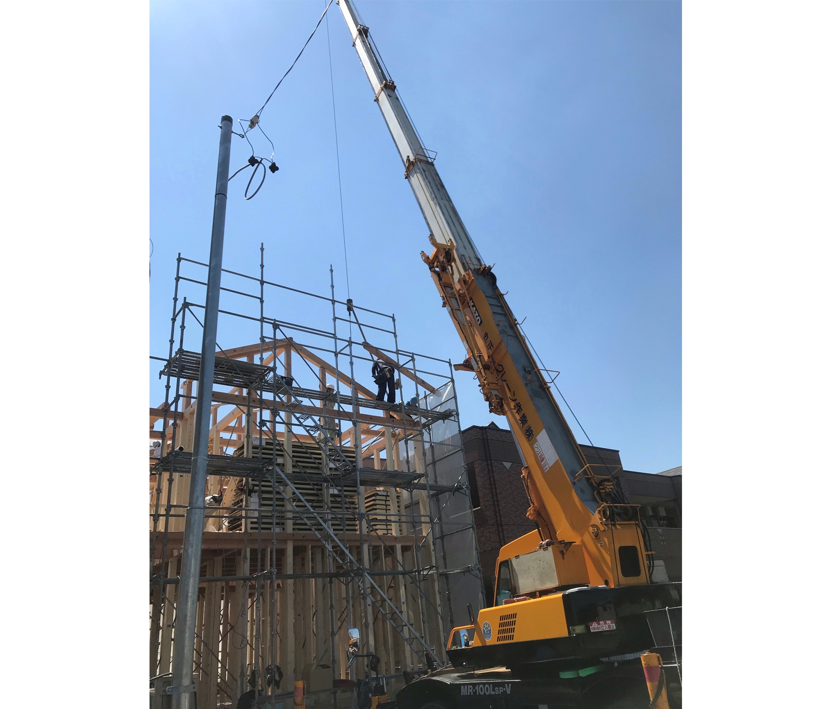 【あま市　注文住宅】上棟-①