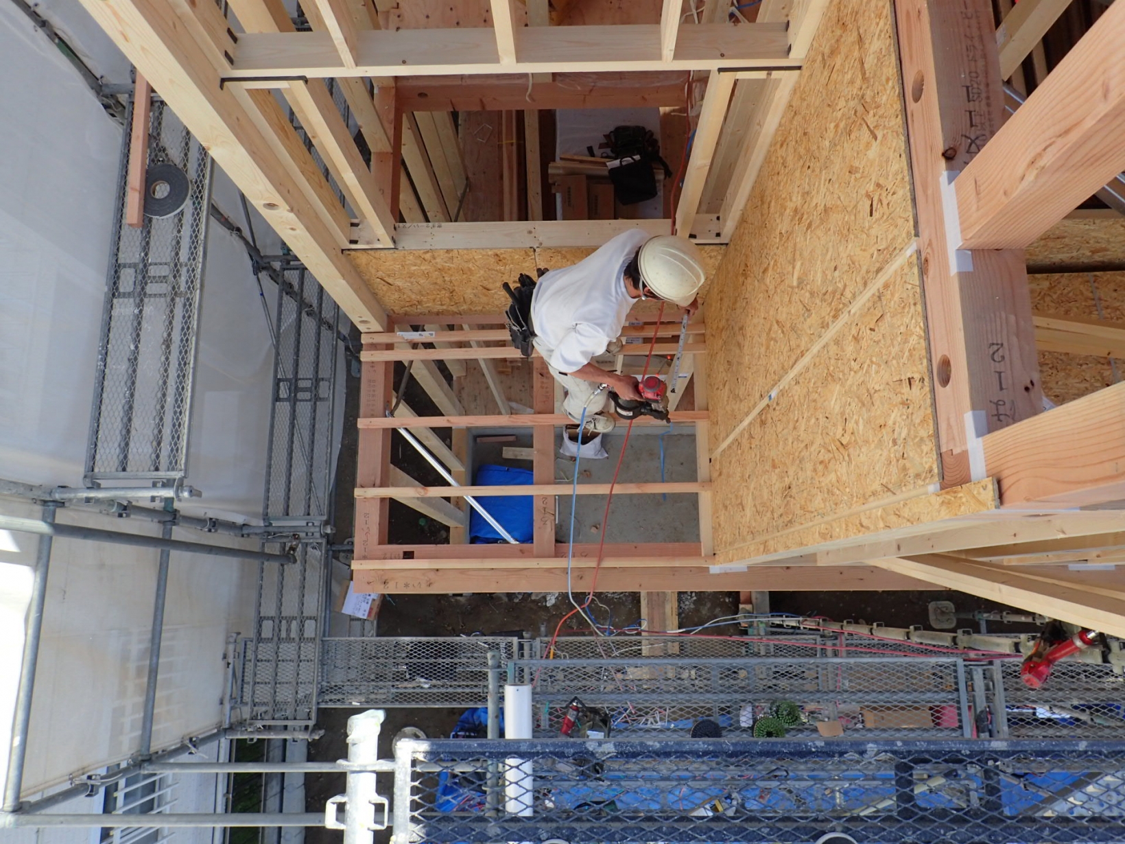 【あま市　注文住宅】上棟-②