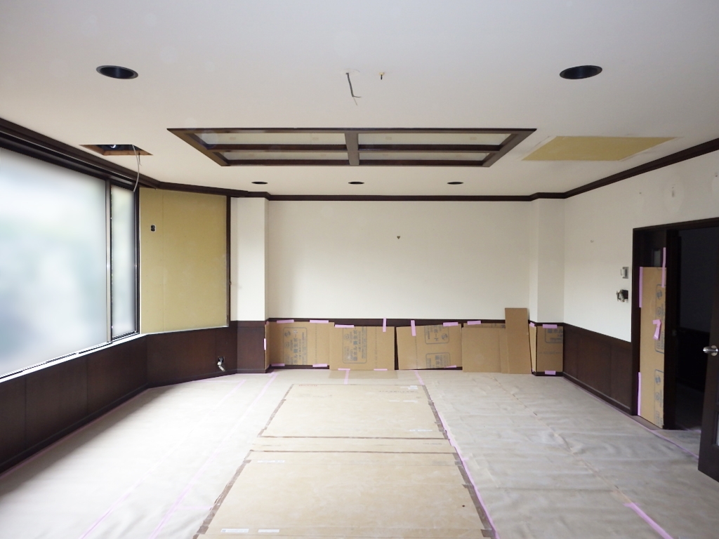 【名古屋市】防犯対策・内装改装工事進捗③