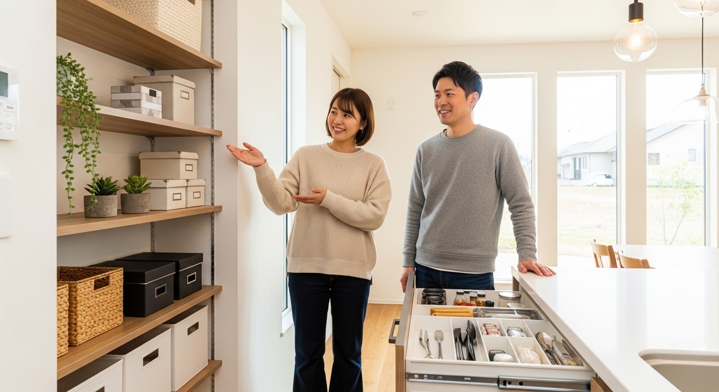 建築新築住宅で取り入れたい収納アイデアと空間活用術