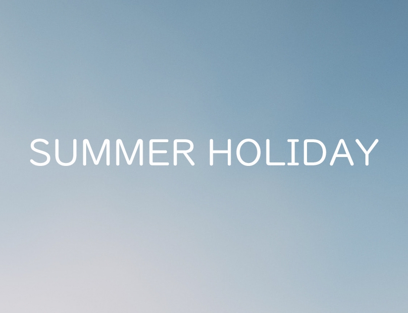 夏季休暇のお知らせ